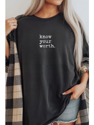 İlk El Grup Unisex Oversize 24/1  Süprem Kumaş Penye Baskılı Tişört Pamuklu Ribanalı Bisiklet Yaka Kısa