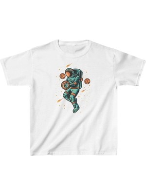 İlk El Grup Unisex Çocuk Baskılı T-Shirt - Beyaz