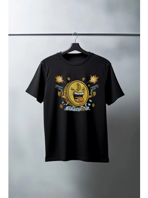 İlk El Grup Unisex Oversize 24/1 Penye Dtf Baskılı Tişört - DTF116