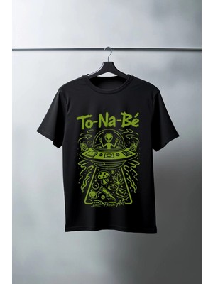 İlk El Grup Unisex Oversize 24/1 Penye Dtf Baskılı Tişört - DTF154