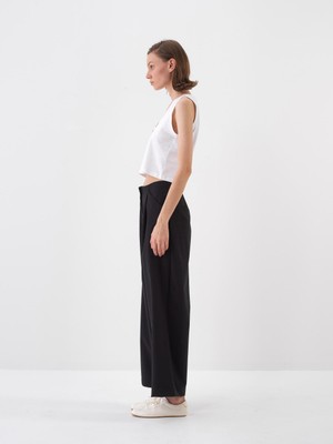 Xint Kadın Beyaz Pamuk Dokulu Slim Fit Atlet