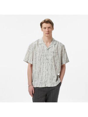 United4 Unıted4 Classic Fit Erkek Krem Gömlek