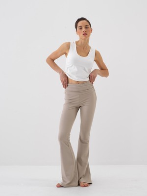 Xint Kadın Beyaz Doğal Dökümlü Slim Fit Atlet