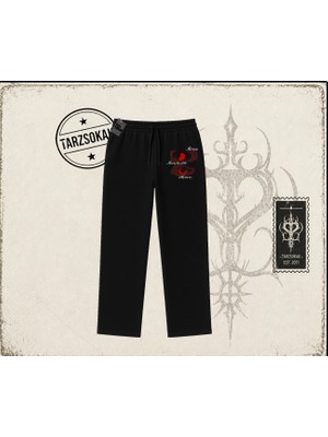 Tarzsokak Unisex Remain Mystery Unisex Baggy Eşofman Altı Beyaz