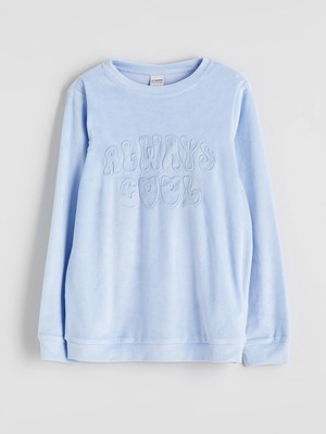 Lc Waikiki Yeni Sezon Kız Çocuk Kadife Pijama Üst