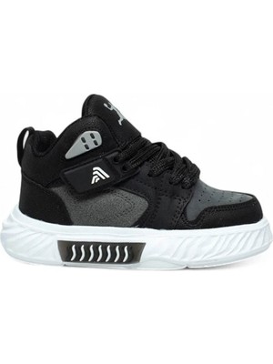 Trender Alessio Patik 537 Siyah Erkek Çocuk Sneaker CN05C537
