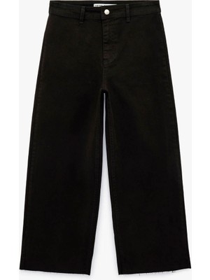 Koton Culoette Siyah Kadın Pantolon 7WAL40002MW