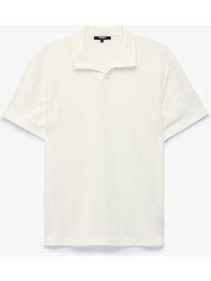 Koton Regular Fit Polo Yaka Kısa Kollu Basic Tişört