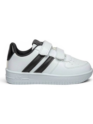 Trender Air Filet 301 Beyaz Siyah Erkek Çocuk Sneaker BR04C301