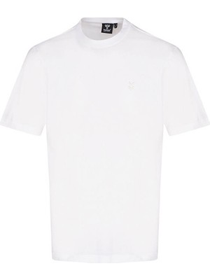 Hummel Hmlt-Pulse Co Regular Beyaz Erkek T-Shirt 912263-9001