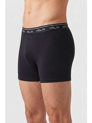 Obje Erkek Siyah Penye Modal Boxer