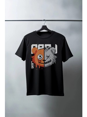 İlk El Grup Unisex Oversize 24/1 Penye Dtf Baskılı Tişört - DTF114