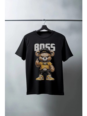 İlk El Grup Unisex Oversize 24/1 Penye Dtf Baskılı Tişört - DTF119
