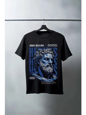 İlk El Grup Unisex Oversize 24/1 Penye Dtf Baskılı Tişört - DTF73