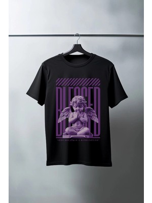 İlk El Grup Unisex Oversize 24/1 Penye Dtf Baskılı Tişört - DTF69