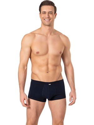 Obje Erkek Lacivert Cotton Runner Boxer