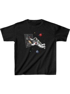 İlk El Grup Unisex Çocuk Baskılı T-Shirt - Siyah