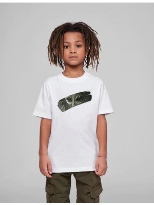 İlk El Grup Çocuk Unisex Baskılı T-Shirt - Beyaz