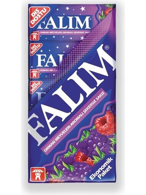 Maxi Trendy 5'li Orman Meyveleri Aromalı Şekersiz Sakız 35 gr 20 Adet