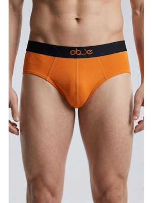 Obje Erkek Turuncu Modal Slip