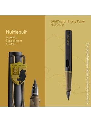 Maxi Trendy Safari  Dolma Kalem Hufflepuff F Uç
