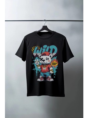 İlk El Grup Unisex Oversize 24/1 Penye Dtf Baskılı Tişört - DTF176