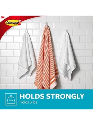 Maxi Trendy Komut BATH17 3es B Y K El Havlusu Kanca, Value Pack, 3-Kanca, 3-Large Izgili Su Ge Irmez, BATH17-3ES