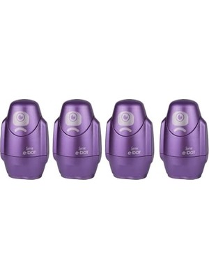 Maxi Trendy Sılgılı Kalemtıras Metalık Mor 4lu Set