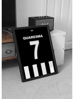 Base Concept R.quaresma 7 Forma Tasarımlı Poster Tablo (Çerçeveli)