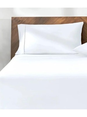 Maxi Trendy %100 Pamuk 2'li Yastık Kılıfı 50X70 cm Beyaz