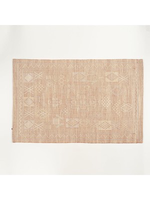 Hsc Bilişim Jaıpur Pembe Pamuk Kilim 120X180 cm