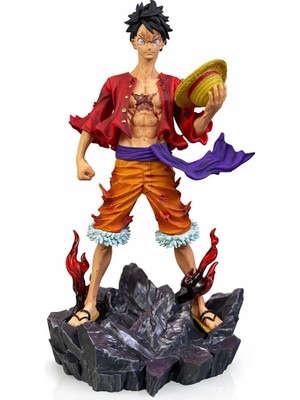 İlk El Grup Anime One Piece Luffy Figürü 24 cm ALK5258