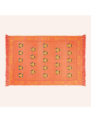 Hsc Bilişim Rajna Pamuk Kilim 120X180 cm Turuncu