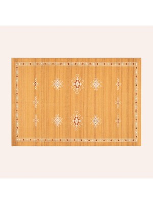 Hsc Bilişim Jaıpur Yün Kilim 120X180 cm Hardal