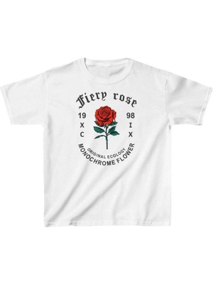 İlk El Grup Çocuk Unisex Baskılı T-Shirt - Beyaz
