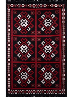 Hsc Bilişim Kilim, Makinede Yıkanabilir, Modern Desenli, 80 * 150 Cm, SA25MK