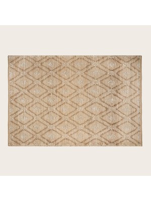 Hsc Bilişim Jaıpur Bej Jüt Kilim 80X150 cm