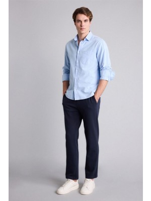 Defacto  Erkek Kanvas Pantolon C6022AX/NV64 Navy