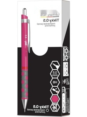 Hakay Mekanik Kurşun Kalem - Ahududu Pembe, 0.5 mm Uç