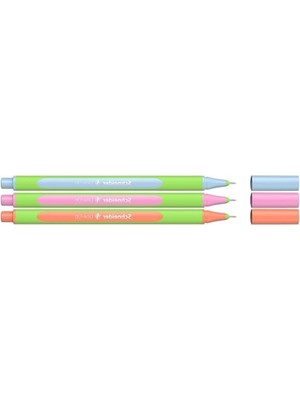 Hakay Pastel Renk Uçlu 0.4 mm Kalem Seti, 3'lü Paket