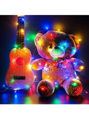 Hakay Pilli Dekoratif Peri LED Işık (3 Metre, Rgb)