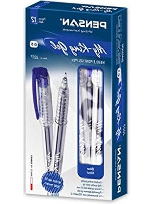 Hakay Mavi Renkli 12 Adet Jel Metal Klips, 0.5 mm Kalınlık ile Pratik Kullanım