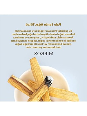 Hakay Sertifikalı Yüksek Reçineli Doğal Palo Santo Tütsü, 3 Adet Set