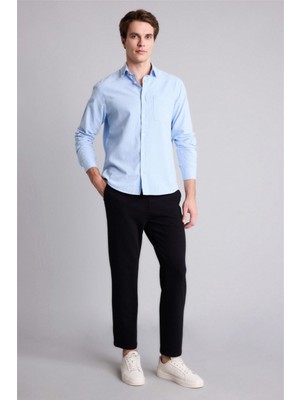 Defacto  Erkek Kanvas Pantolon C6022AX/BK81 Black