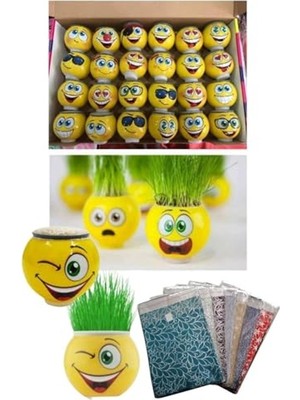 Hakay Emoji Temalı Okul Öncesi Kreş Aktiviteleri Için 10 Adet Doğum Günü Hediye Paketi