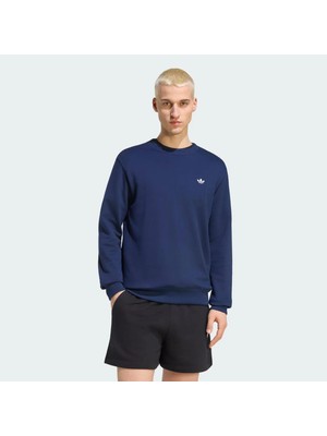 Adidas Trefoil Essentials Crew French Terry Erkek Sweatshirt