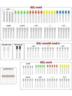 Hakay 118 Parça LED Işıklı Süper LED Paketi, Eğlenceli Oyun
