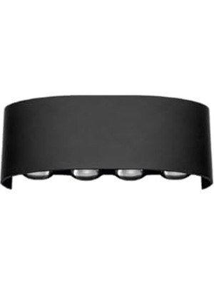 Hakay Modern Dış Mekan Amber LED Aplik, Kapri Tasarımıyla Aydınlatma