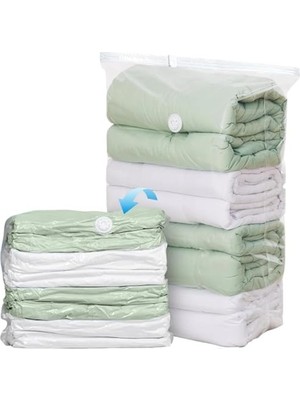 Hakay 2'li Jumbo Boy Vakumlu Hurç, 90X130X45 cm Kışlık Büyük Boy Saklama