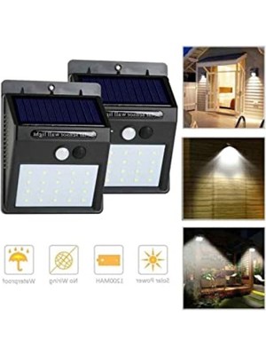 Hakay Güneş Enerjili 20 LED Bahçe Aydınlatma